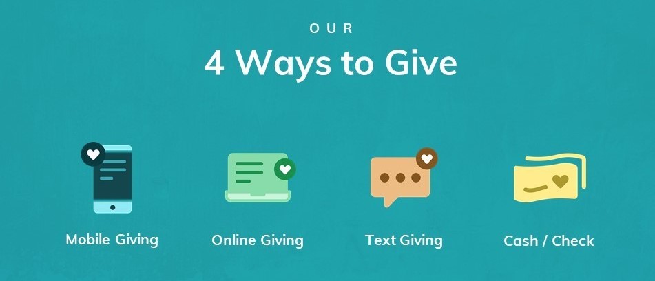 Four ways to give